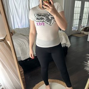 Fox Y2K 2000s Baby Tee Graphic Tee